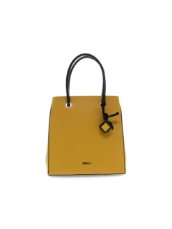 Rebelle Tote Bag Prisma Shopping M Ruga In Mustard Leather^Women Tote Bags