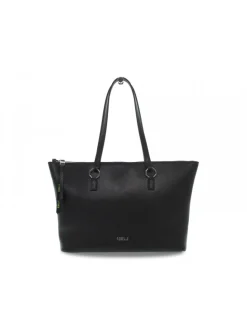 Rebelle Tote Bag Swami Shopping M Dollaro In Black Leather^Women Tote Bags
