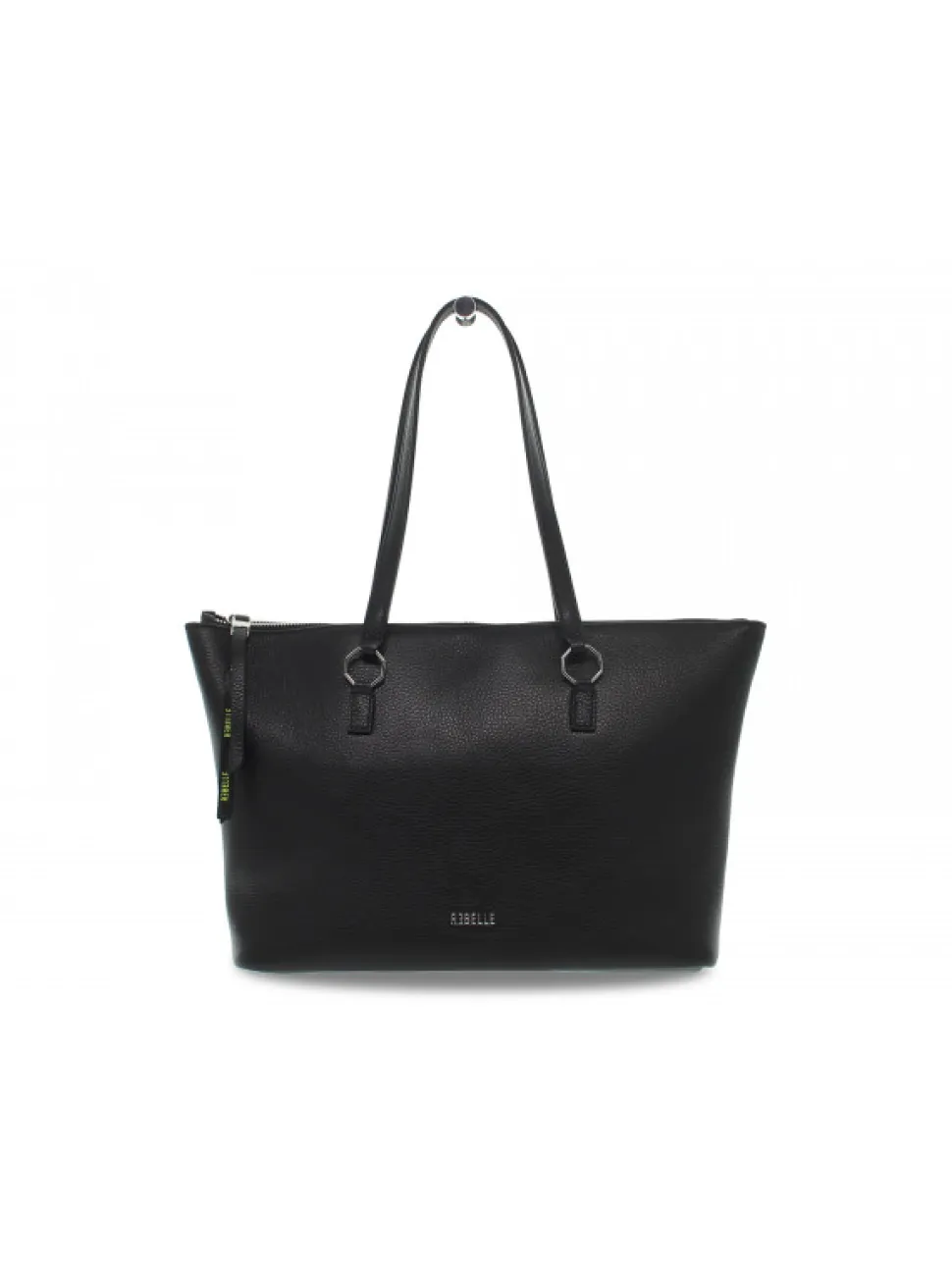 Rebelle Tote Bag Swami Shopping M Dollaro In Black Leather^Women Tote Bags