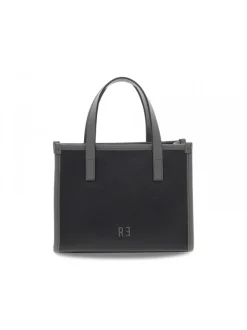 Rebelle Tote Bag Virtus Shopping S Dollaro In Black Leather^Women Tote Bags