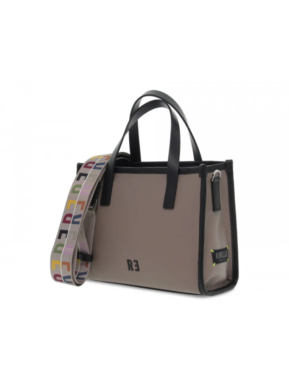 Rebelle Tote Bag Virtus Shopping S Dollaro In Taupe Leather^Women Tote Bags