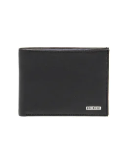 Bikkembergs Wallet Wallet Metal Plate In Leather^Men Wallets