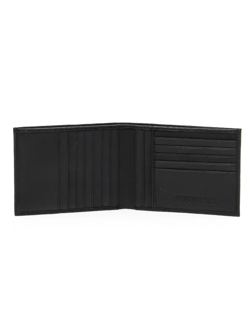 Bikkembergs Wallet Wallet Metal Plate In Leather^Men Wallets