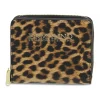Ermanno Scervino Wallet Small Zip Wallet Mavis In Leopard Print Faux Leather^Women Wallets