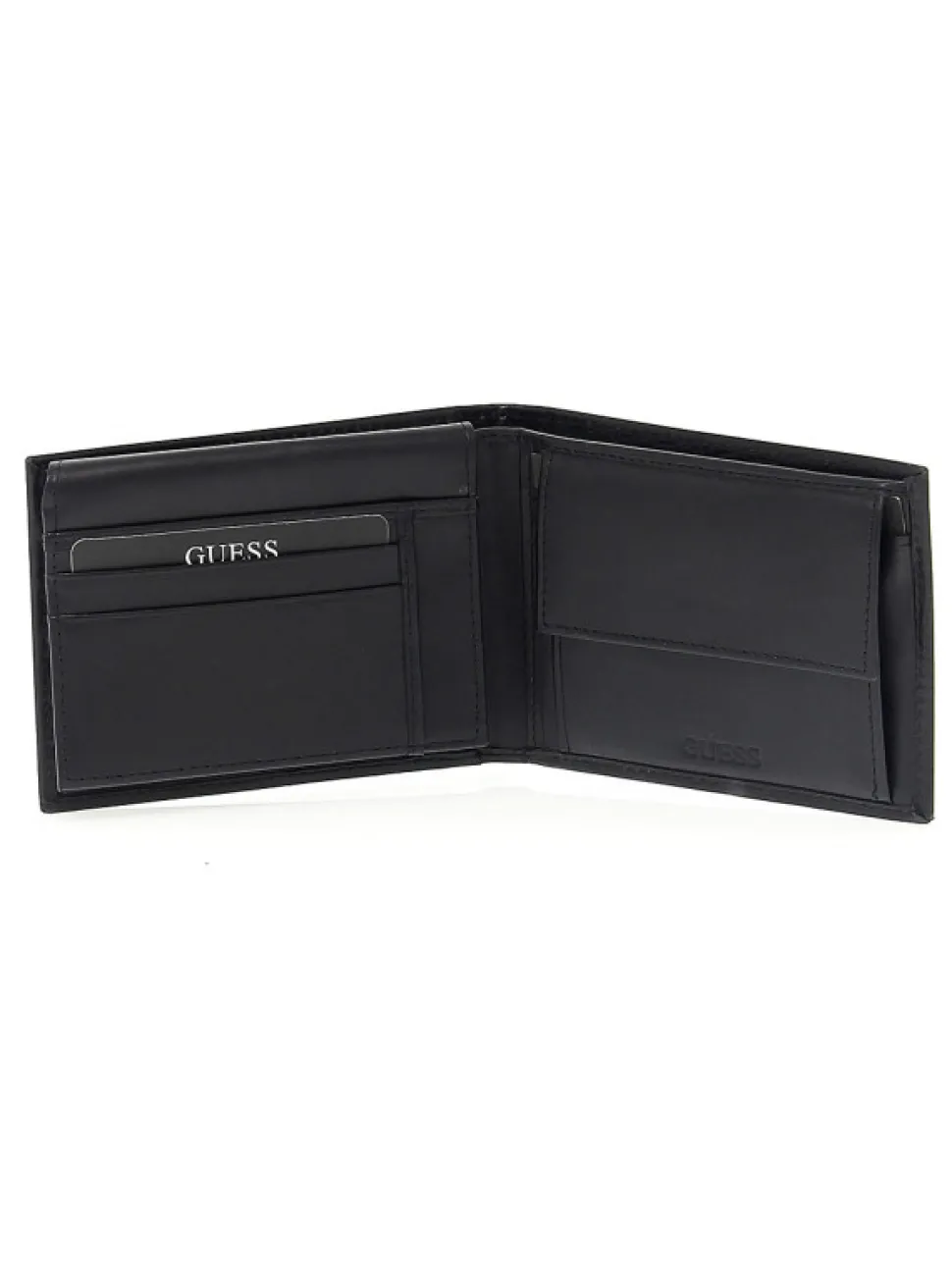 Guess Wallet In Leather^Men Wallets
