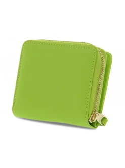 Versace Jeans Couture Wallet Jeans Couture Range A Sketch 17 Wallet Thelma In Lime Saffiano^Women Wallets