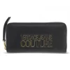 Versace Jeans Couture Wallet Jeans Couture Range L Logo Lock Sketch 12 Wallet Smooth In Black Faux Leather^Women Wallets