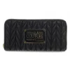 Versace Jeans Couture Wallet Jeans Couture Crunchy Bags Range O Sketch 10 Wallet Quilted In Black Faux Leather^Women Wallets